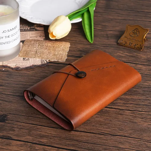 Miniatura 7 de Fuumuui Cuaderno de bocetos de acuarela de tamaño de bolsillo, 100% algodón, diario de acuarela sin ácidos, papel de prensa fría de 140 libras, 20