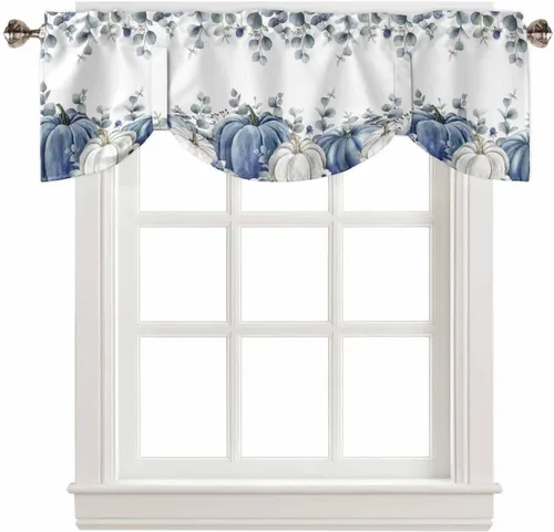 Miniatura 9 de Cortinas de verano con cenefa de amarre para ventanas, cortinas costeras de cocina costeras para ventanas, cortinas náuticas junto al mar, beige