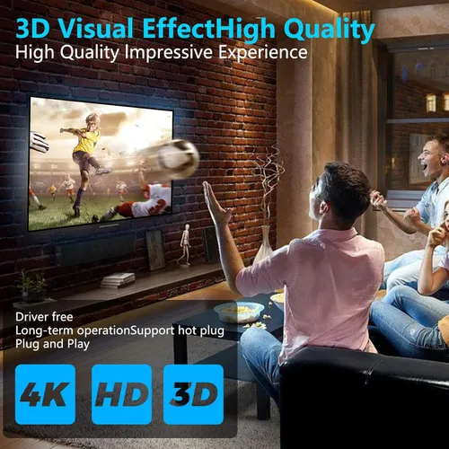 Miniatura 4 de ICUIXIAN Divisor HDMI 4K 1x8 1 en 8 salidas 4K30Hz, divisor HDMI de 8 puertos para múltiples monitores salidas 4Kx2K @30Hz y 3D, divisores HDMI