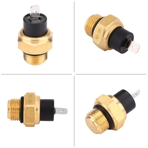Miniatura 8 de KIMISS Interruptor de ventilador del radiador, 37760-MT2-003 Interruptor de ventilador para Honda VFR700F VFR750F VFR800 VTR1000F VT600 VT750 VT1100
