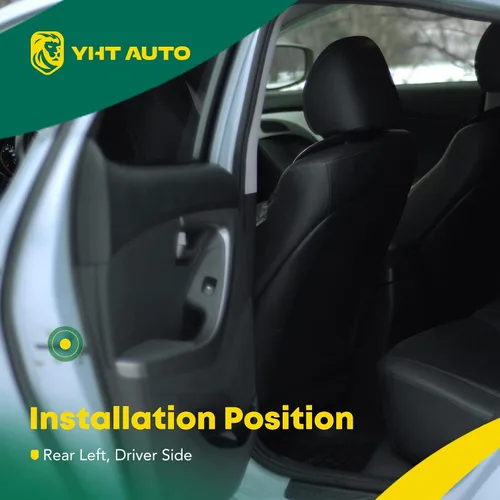 Miniatura 2 de YHTAUTO Actuador eléctrico para cerradura de puerta lateral del conductor, repuesto para Jeep Grand Cherokee Sport Utility 2005, 2006, 2007, 2008