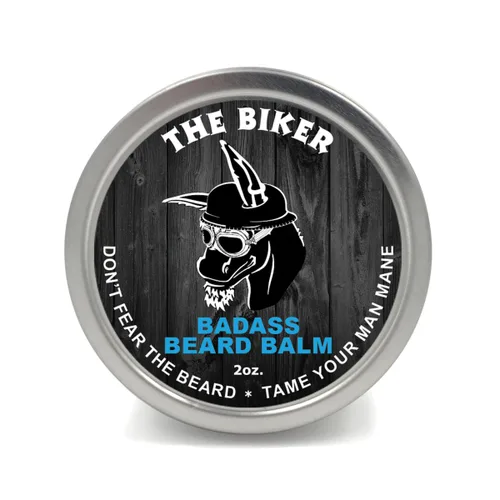 Miniatura 7 de Badass Beard Care Bálsamo para barba The Havana Haze, 2 onzas, todos los ingredientes naturales, mantiene la barba y el bigote llenos, suave