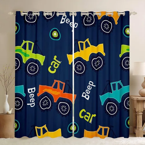 Miniatura 19 de Feelyou Cortinas opacas con estampado de leopardo para dormitorio, sala de estar, safari, cortinas de oscurecimiento de habitación con purpurina