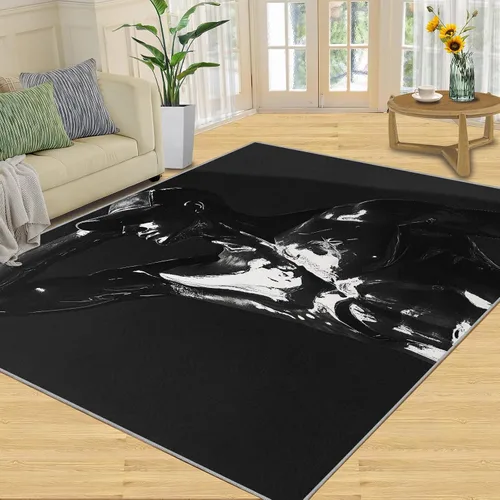 Miniatura 19 de Girl Horse Rugs for Bedroom, Horse Area Rug, Animal Rugs for Living Room, Indoor Non-Slip Rug, Machine Washable Carpet for Front Entrance Floor