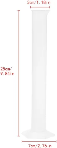 Tubo de ensayo del hidrómetro 3.4 fl oz para el vino casero de la cerveza