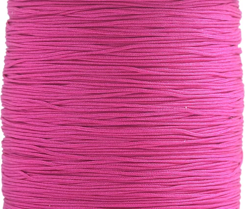 Miniatura 91 de KONMAY 1 rollo de cuerda de nailon para hacer pulseras de 150 yardas, trenzado de nailon Shamballa Macramé/cordón de cuentas de 0.4mm, cordón