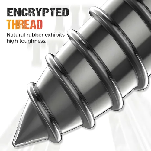 Miniatura 2 de Kit de clavos de goma para reparación de neumáticos, clavos de goma para reparación de neumáticos al vacío, tapones de reparación de neumáticos 60