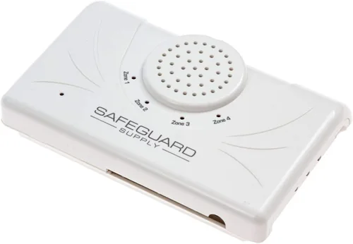 Miniatura 9 de Alarma de puerta para negocios al entrar - Timbre de puerta inalámbrico Safeguard Supply Commercial Series para negocios con campana de alarma