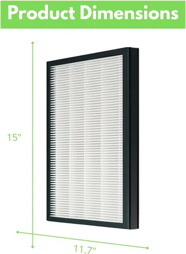 Miniatura 2 de Nispira Filtro HEPA de repuesto compatible con purificador de aire Coway AP-1012GH, 2 paquetes