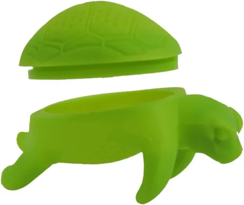 Miniatura 7 de SHOWERORO Colador de malla fina Colador de silicona de té de silicona Infusor de té animal lindo Infusor de té animal Filtro de té