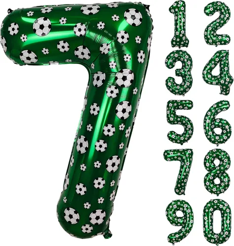 Miniatura 121 de Globos de helio de 40 pulgadas con dígitos dorados para fiesta de cumpleaños., Número 0, 40 pulgadas, número 0 oro 7