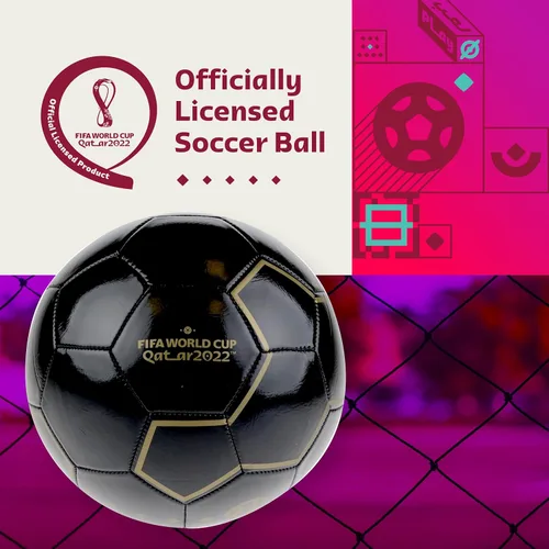 Miniatura 6 de Capelli Sport FIFA World Cup Qatar 2022 Tournament Soccer Ball Souvenir Display, Officially Licensed Futbol for Youth and Adult Soccer Players