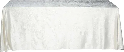 Miniatura 61 de Efavormart - Mantel rectangular de terciopelo negro prémium de 60 x 102 pulgadas para eventos de fiesta de boda