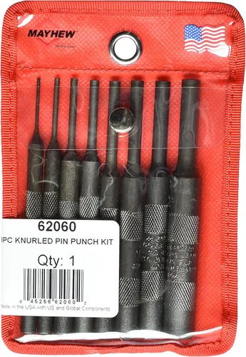 Miniatura 2 de Mayhew Select 62060 480-K - Juego de punzones moleteados, 8 piezas