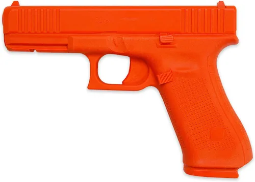 Miniatura 34 de American Safety Trainers - Compatible con modelos Glock - Pistolas de entrenamiento de polímero sólido no funcionales - Naranja brillante - EE.UU.