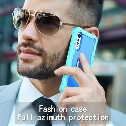 Miniatura 7 de Asuwish Funda para teléfono LG Velvet 5G/LG Velvet Verizon G5 UW T-Mobile 2020 con soporte de anillo a prueba de golpes, cuerpo completo, accesorios