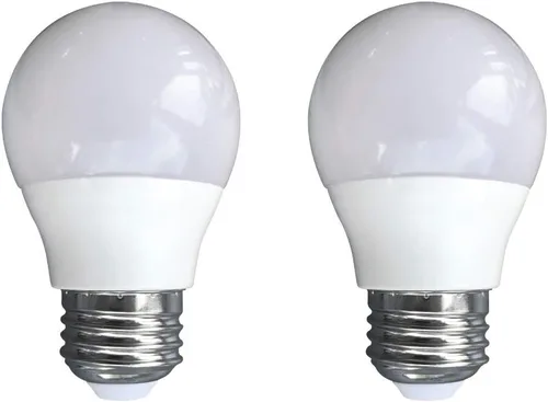 Luz fría de 3 vatios para refrigeradores Whirlpool, equivalente a 40 W, 120 V E26 blanco frío 6000 K, bombillas A15 de ahorro de energía, paquete de