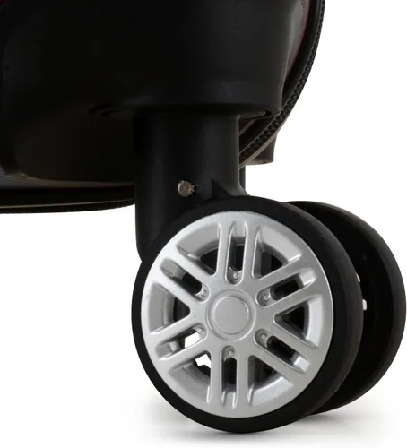 Miniatura 6 de Elite Luggage Equipaje giratorio extensible de mano rígido, Negro -, Equipaje giratorio extensible de mano rígido