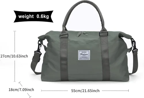 Miniatura 6 de Bolsa de viaje 2, D2-verde oscuro, Bolsa de viaje