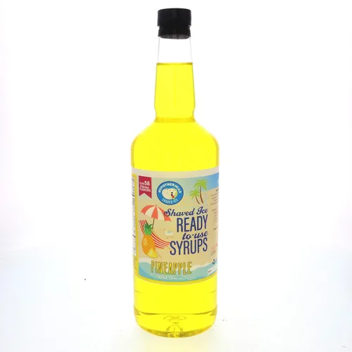 Miniatura 93 de Hypothermias Wild Cherry - Jarabe de sabores de cono de nieve hawaiano listo para usar (128 onzas líquidas), hielo afeitado, 100% azúcar de caña pura