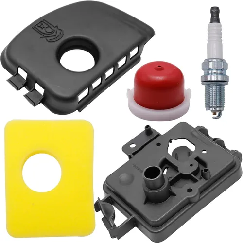 Hoypeyfiy 595660 Cubierta para limpiador de aire 595663 Base para filtro de aire 799579 Filtro de espuma para limpiador de aire de repuesto para