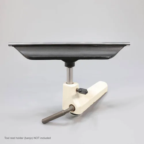Miniatura 2 de Hurricane Turning Tools, Soporte de herramientas de 12 pulgadas con varilla de acero endurecido para torno de madera, longitud de poste de 4