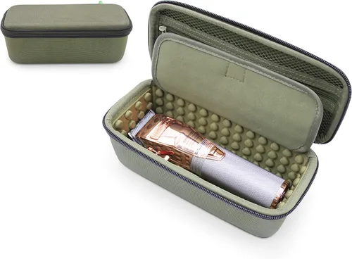 CASEMATIX Estuche inalámbrico compatible con cortapelos Babyliss, zumbadores, recortadoras, revestimiento de acabado en T, estuche de viaje para