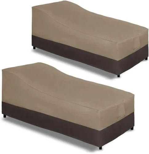 Miniatura 11 de Easy-Going Funda Impermeable para Tumbona de Patio Resistente a Rayos UV Fundas para Tumbonas de Exterior con Costuras Selladas con Cinta