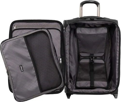 Miniatura 6 de Travelpro Crew Versapack Max Carry-On Exp Rollaboard, Negro azabache, Crew Versapack Softside - Equipaje vertical expandible