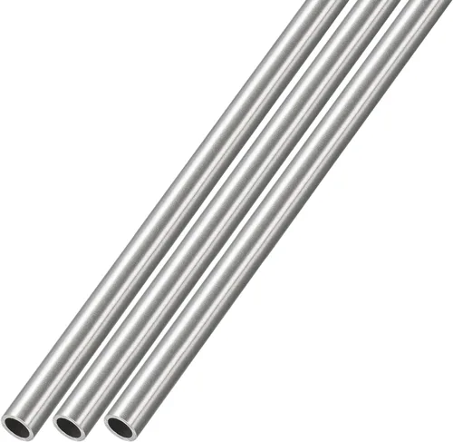 Miniatura 33 de METALLIXITY Tubo de acero inoxidable 304 (0.276 in de diámetro exterior x 0.031 in de alto x 11.811 in de largo) 3 piezas, tubo recto, para muebles