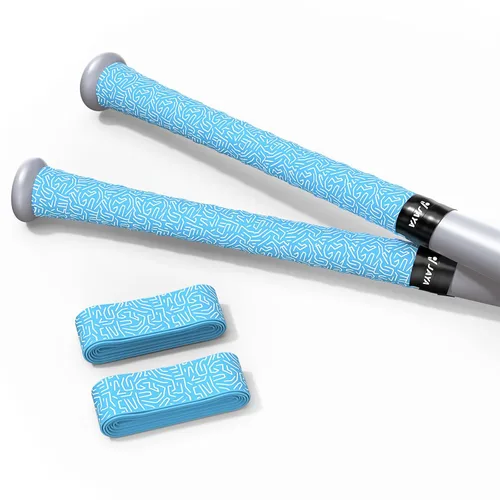 Miniatura 10 de JAYA Paquete de 2 cintas de agarre para bate PU – Envoltura de mango de 1.1mm antideslizante de poliuretano para bates de béisbol y sóftbol