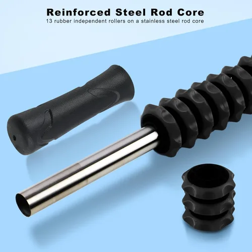 Miniatura 4 de ZanLLW - Barra de rodillo muscular, barra de masaje de tejido profundo para atletas, terapia muscular para corredores, Lipo Stick para aliviar