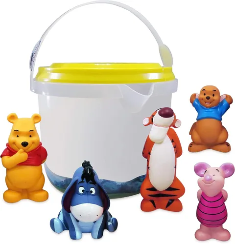 Disney Store Set de Baño Unisex para Niños (Winnie the Pooh) - Accesorios de Baño para Niños con Personajes Favoritos de Disney - Esenciales de Baño