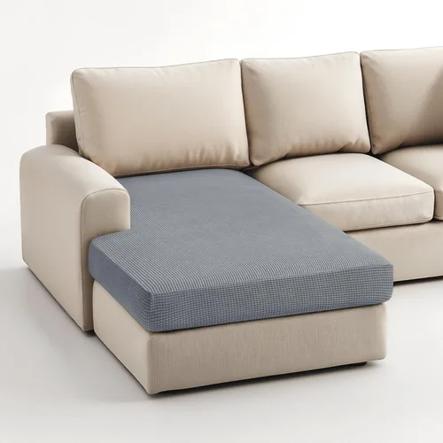 Miniatura 99 de Hokway Fundas de cojín elásticas para sofá Fundas de cojín para sofá Fundas de cojín de asiento de sofá Funda protectora de cojín(Chocolate, Mediano)