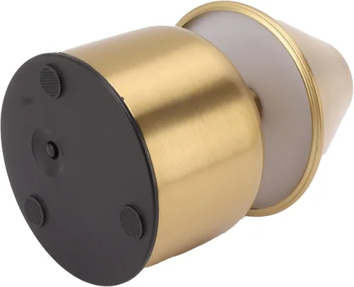 Miniatura 5 de Focket Lámpara de mesa inalámbrica, 3 colores de atenuación continua USB recargable, lámpara de escritorio LED de 1800 mAh, funciona