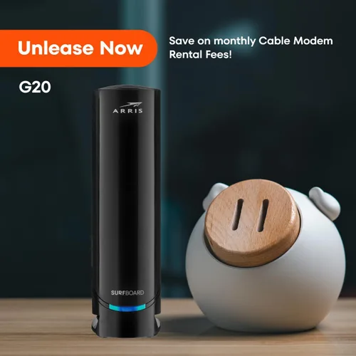 Miniatura 5 de ARRIS (G20) - Combo de Router de Módem de Cable - WiFi 6 (AX3000) DOCSIS 3.1 Multi-Gigabit Rápido, Aprobado para Comcast Xfinity, Cox, Spectrum