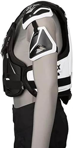 Miniatura 5 de Fox Racing Raptor Chaleco de Motocross para Bicicleta de Tierra CE Protector de Pecho, Negro/Blanco, Pequeño/Mediano