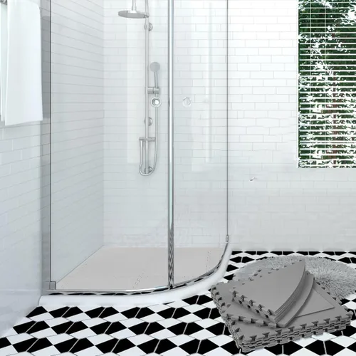Miniatura 7 de Tapete protector de suelo de espuma de 80 pulgadas de diámetro, antideslizante, para bañeras de hidromasaje, balcón, ducha, bañera de hidromasaje