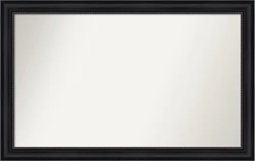 Miniatura 189 de Amanti Art Espejo personalizado, espejo de baño negro Astor, espejo de pared o espejo de tocador de baño sobre el fregadero (25 x 25 pulgadas)