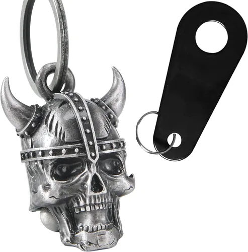 Miniatura 25 de Dream Apparel Campana de motocicleta Guardian Angel Drive Away Gremlin, campana de motociclista para hombres y mujeres, regalo de buena suerte