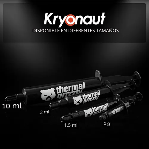 Miniatura 4 de Thermal Grizzly Kryonaut grasa térmica en pasta, 0.03 onzas