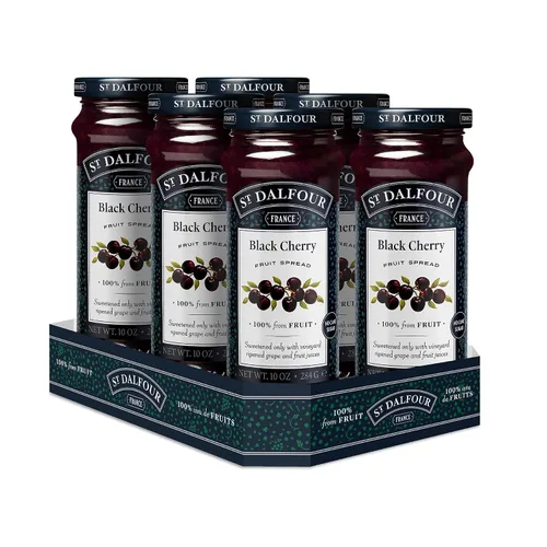 Miniatura 7 de St. Dalfour Untable de frutas de arándanos, 10 onzas, 100% de frutas, sin ingredientes artificiales, sin OMG, sin azúcar de caña, todo natural