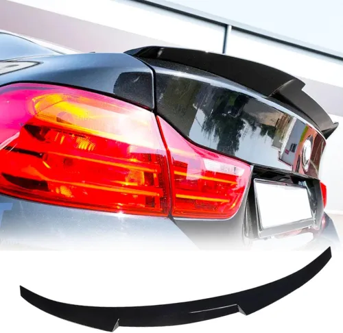 Miniatura 8 de Alerón F36 de fibra de carbono real compatible con BMW Serie 4 F36 2014-2020 de 4 puertas Gran Coupé