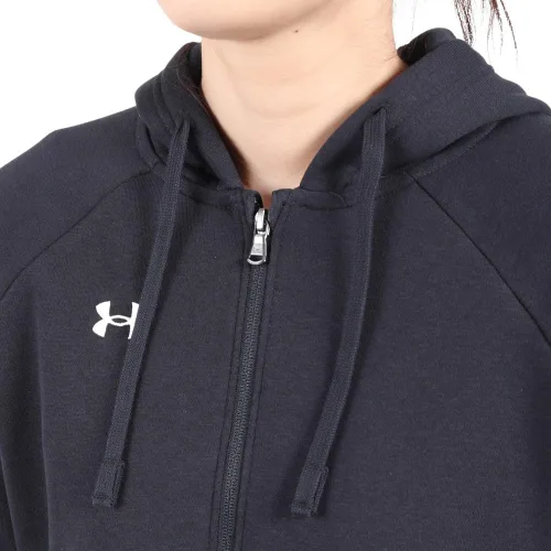 Miniatura 6 de Under Armour Rival - Sudadera con capucha y cremallera completa para mujer