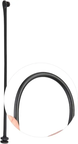 Miniatura 8 de Aramox Cable universal de repuesto para tapa de combustible 16117193372, accesorio de cable de tanque interior, material ABS, negro