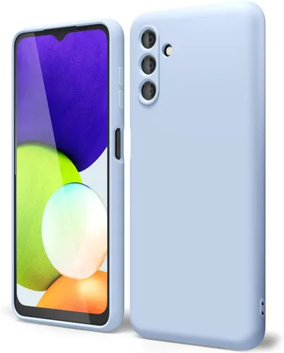 Miniatura 63 de oakxco Funda para teléfono Samsung Galaxy A12 con agarre de silicona líquida, linda delgada fina suave cubierta de gel de goma TPU lisa para mujeres
