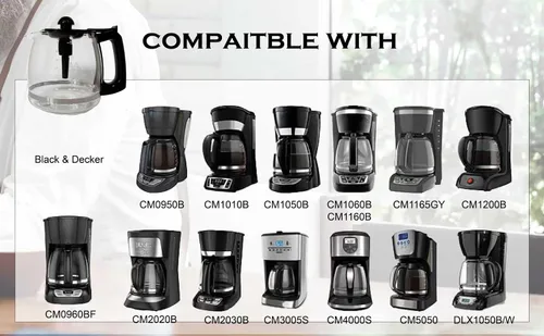 Miniatura 3 de Jarra para cafetera Black and Decker de 12 tazas
