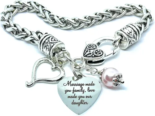 Miniatura 2 de Pulsera de boda de regalo para nuera, regalo para novia, hijastra o hija nueva, joyería de suegra