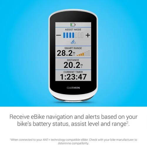 Miniatura 6 de Garmin Edge® Explore 2 Power, navegador GPS para ciclismo fácil de usar, compatibilidad con eBike, mapas y navegación, con características