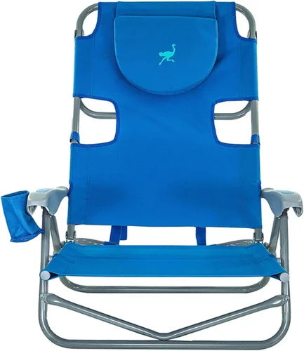 Miniatura 7 de Ostrich On-Your-Back - Silla de playa reclinable de 5 posiciones (paquete de 2)